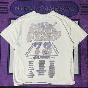 Vintage Y2K baggy medium 1973 Pink Floyd tour shirt really cool bandtee